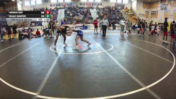 138 lbs 3rd Place Match - Isaac Santos, Camden County Outsiders vs Adrian Day, Cocoa Beach WC