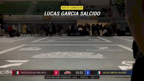 Nicolas Cabrera De La Vega vs Leo Tleyotl Salazar Gutierrez 2025 ADCC Guadalajara Open
