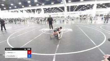 73 lbs Consolation - Leonardo Ramos, Aniciete TC vs Julian Escobedo, No Team