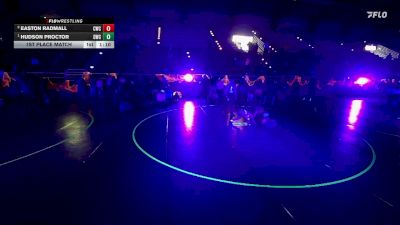 85-88 lbs 1st Place Match - Hudson Proctor, Delta Wrestling Club vs Easton Radmall, Champions Wrestling Club