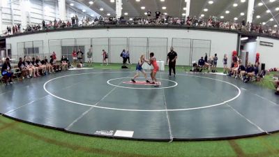 90 lbs Mckenzie Huling, Oklahoma vs Alexandria Chagoya, California