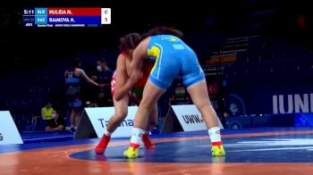 57 kg Quarterfinal - Maryia Hulida, BLR vs Nilufar Raimova, KAZ