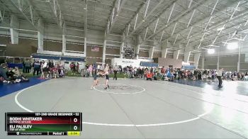 52 lbs Semifinal - Eli Falslev, Top Of Utah vs Bodhi Whitaker, Olympus Skyline