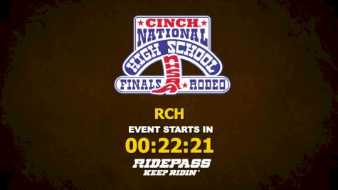 Full Replay - National High School Rodeo Association Finals: RidePass PRO - RCH - Jul 17, 2019 at 8:37 PM EDT