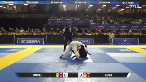 Davian Cesar Hernandez vs Emmanuel David Plaza Villamil 2026 Pan Kids Jiu-Jitsu IBJJF Championship