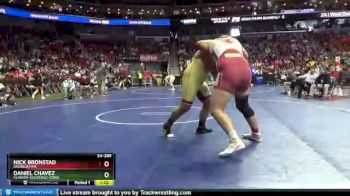2A-285 lbs 7th Place Match - Daniel Chavez, Clarion-Goldfield-Dows vs Nick Bronstad, Okoboji/HMS