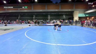 235 lbs Cons. Round 1 - Nyala Brown, Live Oak vs Morganne Neher, Fernley