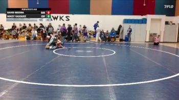 144 lbs Cons. Round 3 - David Medina, Banks vs Mikey Vasquez, Century