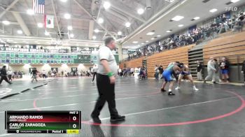 175 lbs Champ. Round 1 - Armando Ramos, Green Valley vs Carlos Zaragoza, Brawley