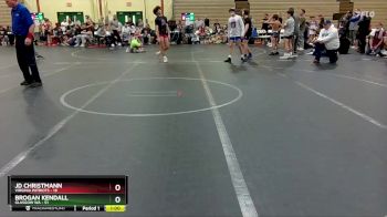 115 lbs Finals (2 Team) - JD Christmann, Virginia Patriots vs Brogan Kendall, Glasgow WA