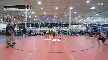 162 lbs Rr Rnd 3 - Matteo Brown, Sly Fox WC - HSC vs Alfonso Esposito, Southern Regional - HSC