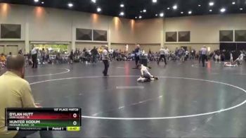 75 lbs Finals (2 Team) - Hunter Hodum, Missouri Black vs Dylan Hutt, Iowa Silver