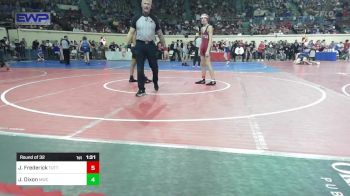 110 lbs Round Of 32 - Jaxon Frederick, Tuttle vs Jordan Dixon, Midwest City Bombers