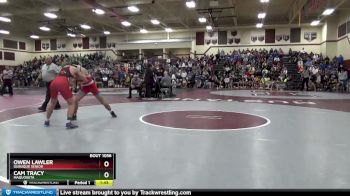 145 lbs Cons. Round 2 - Cam Tracy, Maquoketa vs Owen Lawler, Dubuque Senior