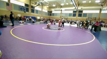 105lbs Champ. Round 2 - Kiera O`Reilly, Blaine (Girls) vs Mia Hasselbad, Prairie (Girls)