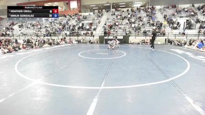 U23 Women - 50 lbs Semis - Heather Crull, IN vs Emilie Gonzalez, CA