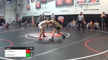 126 lbs Prelims - Sean Conway, Izzy Style 1 vs Salvador Del Real, Union County Wrestling Club