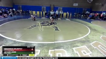 125lbs Cons. Round 8 - Genavieve Golightly, Hermiston (Girls) vs Adyson Lewis, Pasco (Girls)