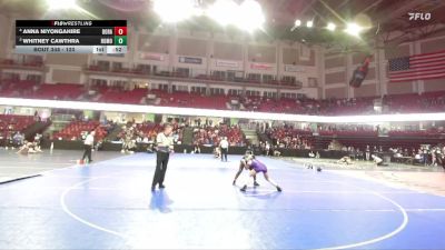 120 lbs 3rd Place Match - Anna Niyongahire, Borah vs Whitney Cawthra, Rocky Mountain