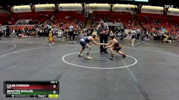 100-109 lbs Round 2 - Caleb Everson, Kwc vs Braxton Sholler, Team Donahoe