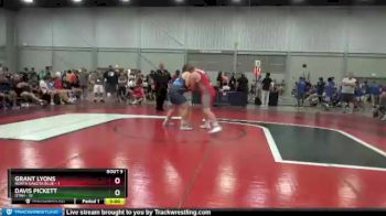 285 lbs 2nd Wrestleback (8 Team) - Grant Lyons, North Dakota Blue vs Davis Pickett, Utah