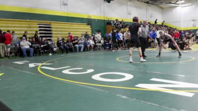 126 lbs Cons. Round 1 - Ben Jones, Marysville vs Luke Jones, Cvca