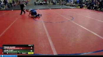 119 lbs Round 2: 6:00pm Fri. - Travis Gilroy, East Anchorage High School vs Louie Flint, Eagle River High School