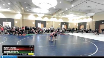 78 lbs Round 2 - Ruthy Hawkes, Bear River Wrestling Club vs Kynlee Douglas, Bear River Wrestling Club