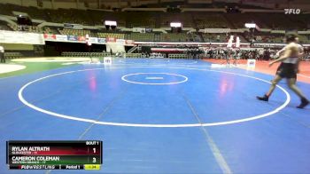 144 lbs Finals (2 Team) - Cameron Coleman, Western Branch vs Rylan Altrath, Gloucester