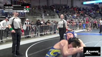 88 lbs 3rd Place Match - Cael Clark, Slyfox vs Evan Heim, Rams