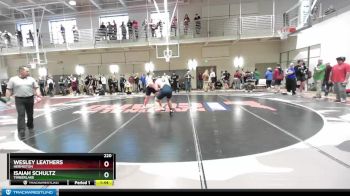 220 lbs Cons. Round 1 - Isaiah Schultz, Timberlake vs Wesley Leathers, Hermiston