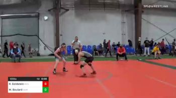 100 lbs Consolation - Ryan Goldstein, Rhino vs Michael Boulard, Shore Thing