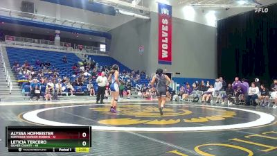 130 lbs Round 1 (16 Team) - Leticia Tercero, Gilmer County vs Alyssa Hofmeister, Northside Warner Robbins