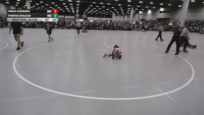 56 lbs Champ. Rd Of 32 - Porter Stajcar, Moen Wrestling Academy vs Uriah Guebara, Maize Wrestling Club