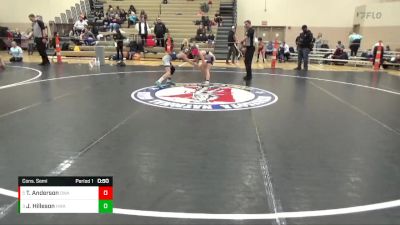 70 lbs Cons. Semi - Tucker Anderson, Owatonna Wrestling Academy vs Jack Hilleson, Heartland Wrestling Academy