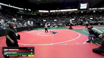 55 lbs Champ. Round 1 - Lorenzo Palfy, NBHA vs Fred Weidenthal, AUS1