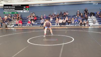 165 lbs Quarterfinal - Dallas Porter, Adams State vs Jacob Williams, Northern State