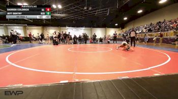 52 lbs Rr Rnd 4 - Darren Coldrick, All American Wrestling vs Jett Gentry, Husky Wrestling Club