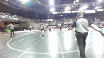 130 lbs Champ. Round 3 - Angelina Fedor, Capital vs Courtney Hunt, American Falls