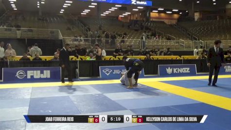 Kellyson Carlos De Lima Da Silva vs Joab Ferreira Reis 2025 Pan Jiu Jitsu IBJJF Championship