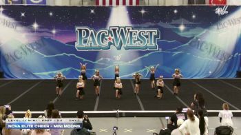 Nova Elite Cheer - Mini Moons [2026 L1.1 Mini - PREP - D2 Day 1] 2026 PacWest Utah Challenge
