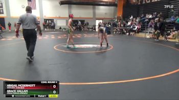 125 lbs Cons. Round 3 - Abigail McDermott, Wahlert, Dubuque vs Grace Hallam, Cedar Rapids Kennedy