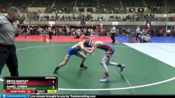 85 lbs Semifinal - Bryce Huntley, Rum River Wrestling vs Daniel Corbin, LAW - Lacrosse Area Wrestlers