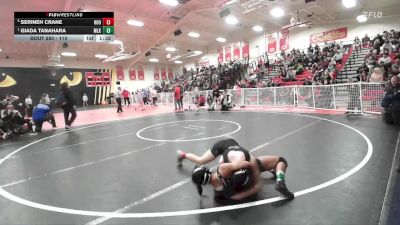 110 lbs Semifinal - Giada Tanahara, Martin Luther King vs Serineh Crane, Hoover/Glendale