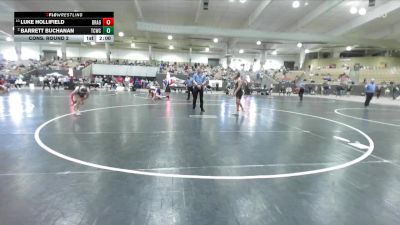 105 lbs Cons. Round 2 - Barrett Buchanan, Wave Wrestling Club vs Luke Hollifield, Clinton Dragon Youth Wrestling