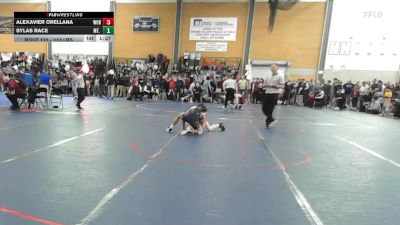 113 lbs Round Of 16 - Alexavier Orellana, Woburn vs Sylas Race, Mt. Anthony Union