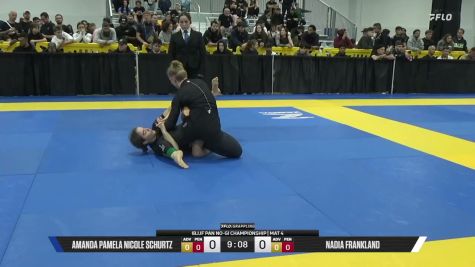 Nadia Frankland vs Amanda Pamela Nicole Schurtz 2026 Pan IBJJF Jiu-Jitsu No-Gi Championship