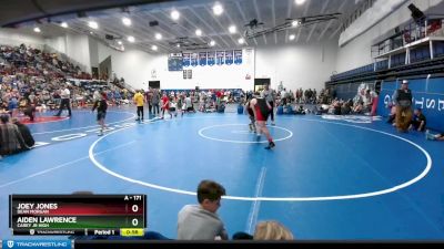 171 lbs Quarterfinal - Aiden Lawrence, Carey Jr High vs Joey Jones, Dean Morgan