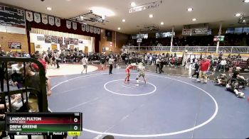 132 lbs Cons. Round 1 - Landon Fulton, Castle Rock vs Drew Greene, Richland