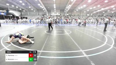 138 lbs Rr Rnd 1 - Tyler Perkins, Upstate Uprising vs Jesse Koczon, OBWC Goblins